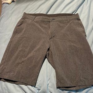 Burnside shorts 34 grey color